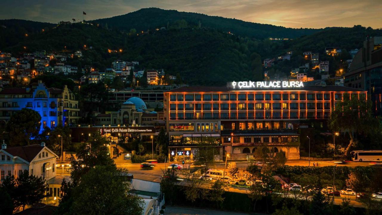 Hotel Celik Palas Convention Center & Thermal Spa Bursa Exteriör bild Çelik Palace