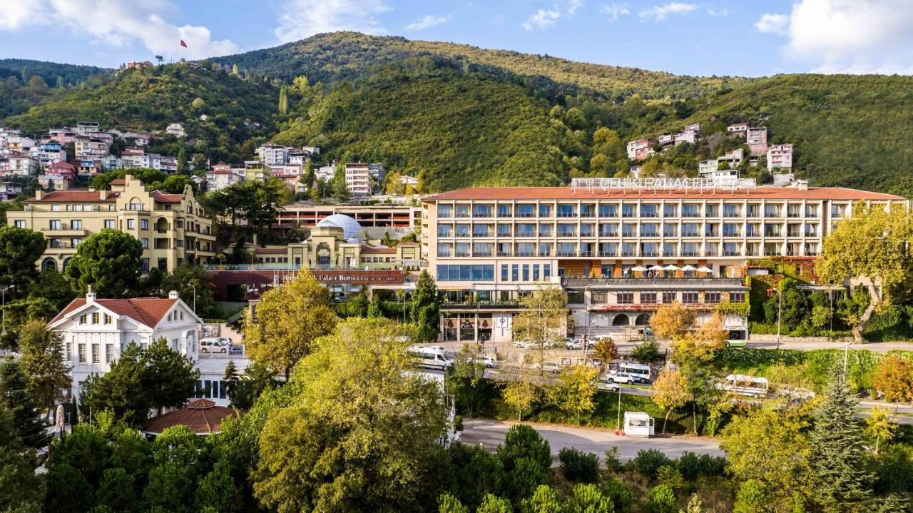 Hotel Celik Palas Convention Center & Thermal Spa Bursa Exteriör bild The hotel in 2014