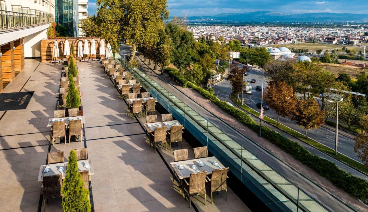 Hotel Celik Palas Convention Center & Thermal Spa Bursa Exteriör bild The Terrace