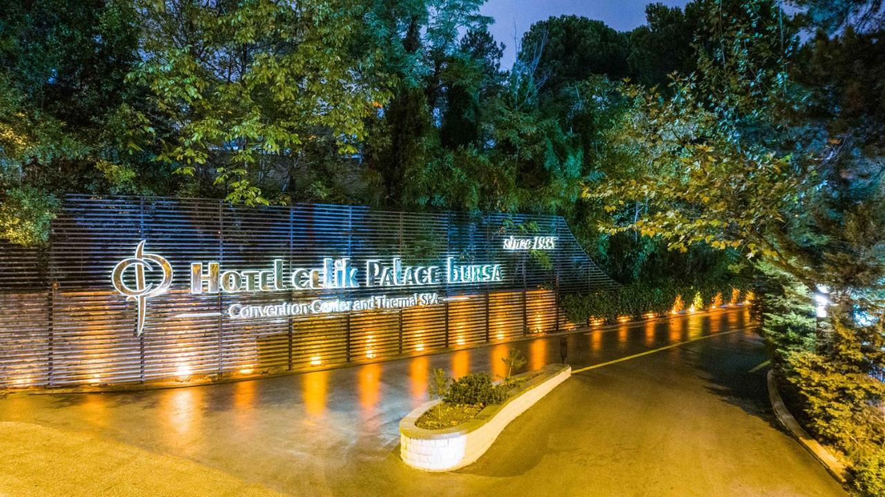 Hotel Celik Palas Convention Center & Thermal Spa Bursa Exteriör bild Entrance of the center