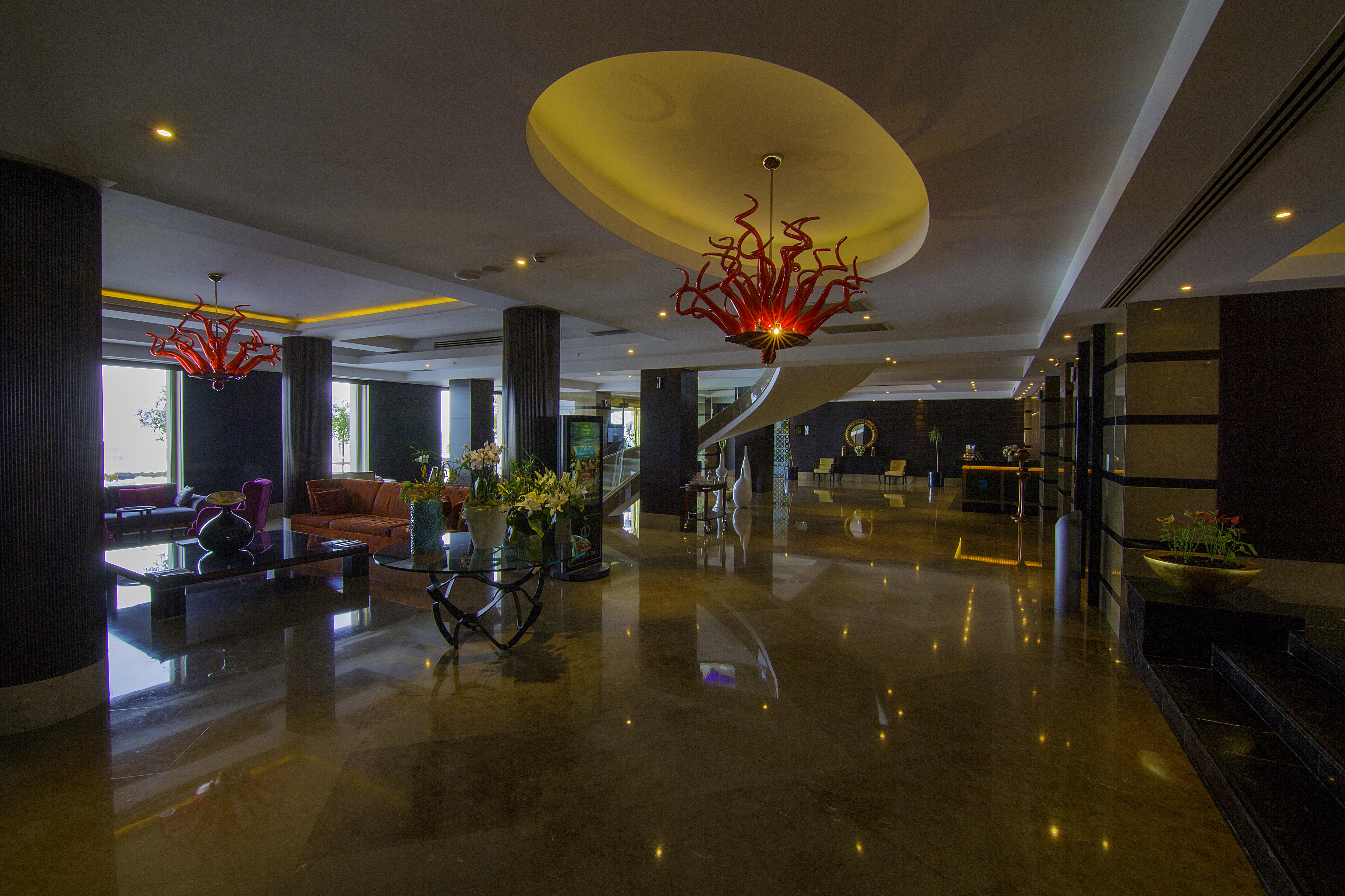 Hotel Celik Palas Convention Center & Thermal Spa Bursa Exteriör bild Lobby
